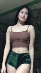 Armpits Asian Belly Button Dancing Hair Legs Shorts Smile TikTok clip