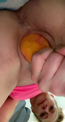 Food Fetish Object Insertion Pussy Porn GIF by ladyjuices