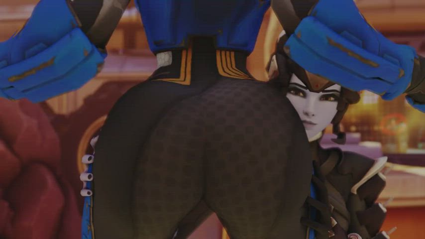 [f+4M/M+++] Tracer and Widow decided to see who had the best ass and luckily for