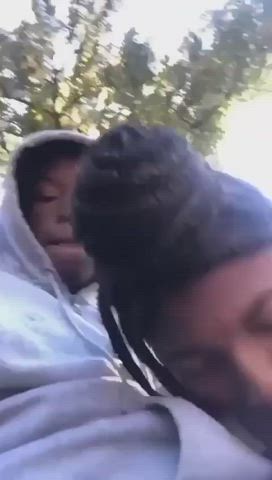 Blowjob Outdoor Public clip