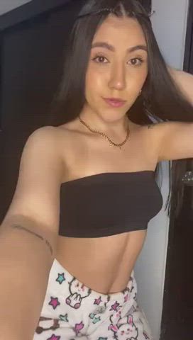 ass brunette cute pretty sensual sex teen teens tiktok clip