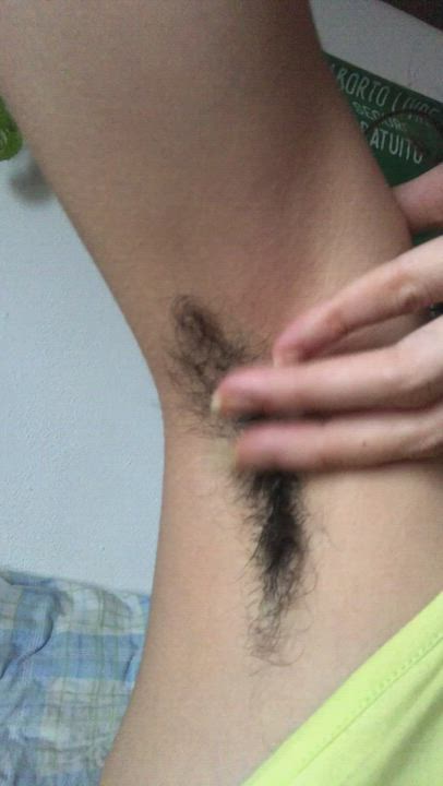 Hairy Armpits Latina Long Hair clip