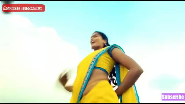 Hot Actress Vishnupriya Saree Navel Slow Motion Edit