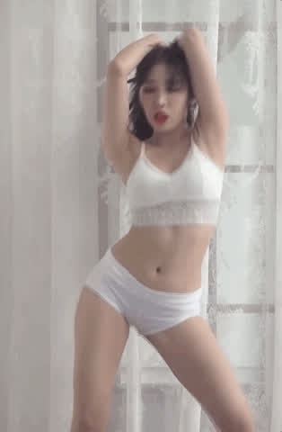 asian dancing grinding hair lipstick pretty sensual shorts r/asiansgonewild clip