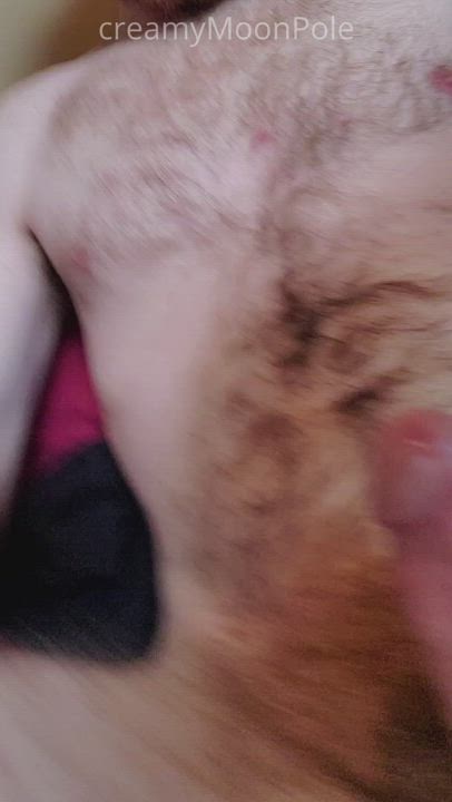 Big Dick Close Up Cock Cum Cumshot Hairy Hairy Cock Messy Naked Penis Selfie Thick