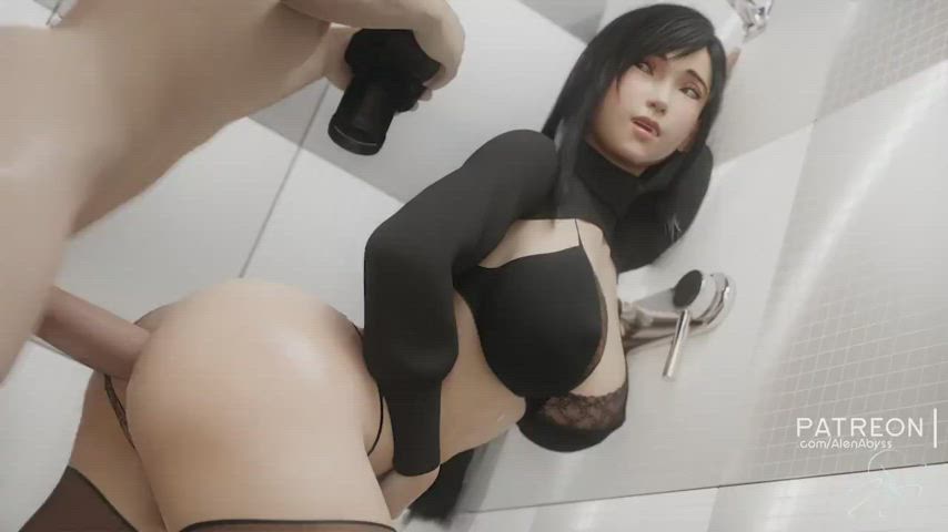 Tifa Shower Sex (AlenAbyss)