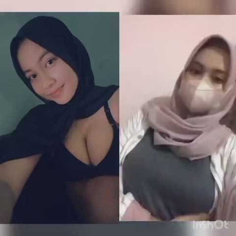 Asian Big Tits Hijab Indonesian Malaysian Muslim Solo clip
