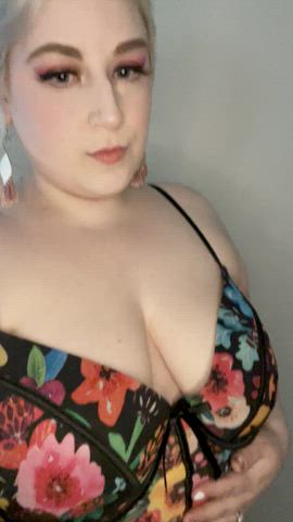 bbw blonde boobs hotwife onlyfans thick tits clip