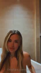 Bathroom Bathtub Big Tits Blonde Bouncing Tits Naked Nipples OnlyFans Shower Tits