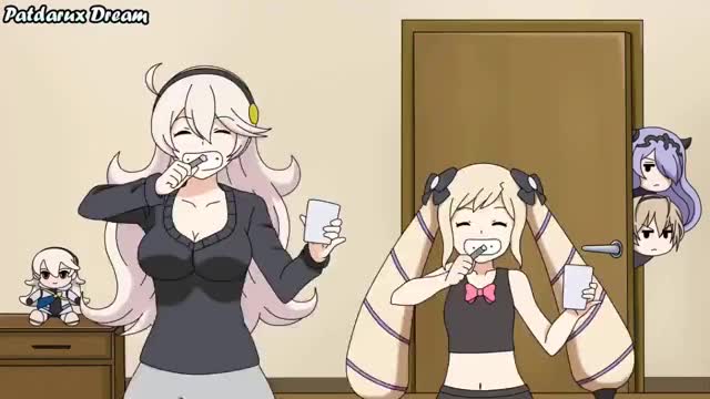 Corrin & Elise - Take care of your teeth! (Patdarux Dream)