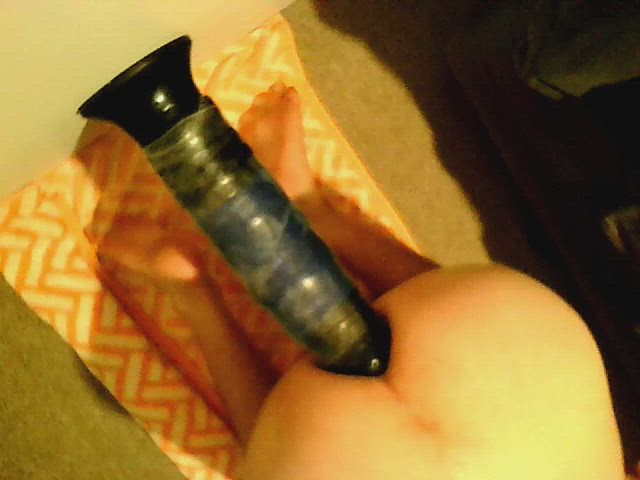 19F Horse Dildo Got Too Small, So I Made It Bigger, Maybe Too Big..