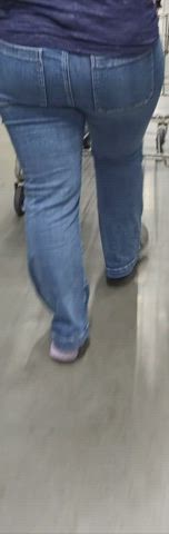Ass Jeans Public Wife clip
