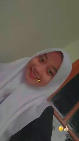 hijab indonesian teen clip