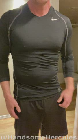 [42] Stripping out of my workout clothes