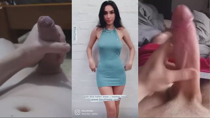 BabeCock Cumshot Split Screen Porn clip