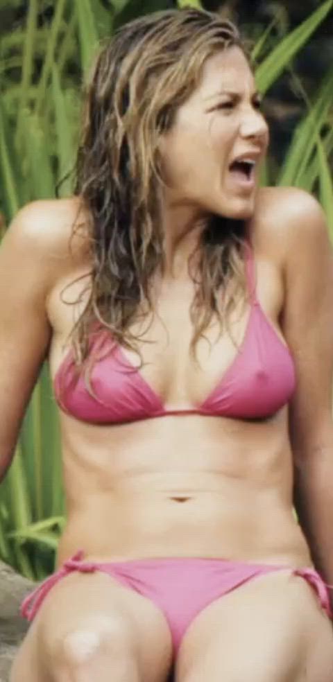 bikini celebrity jennifer aniston clip