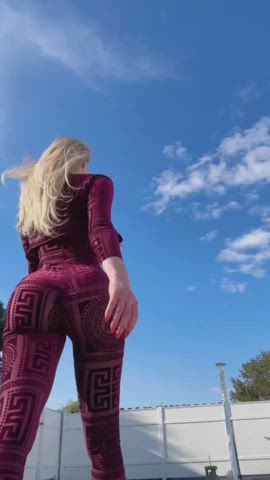 american ass blonde pawg solo white girl clip