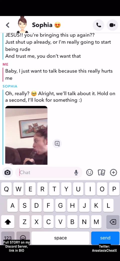 TOXIC SLUT. First, she shattered his male ego by showing him an old video of her