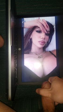 big tits goddess latina tits tribbing tribute clip