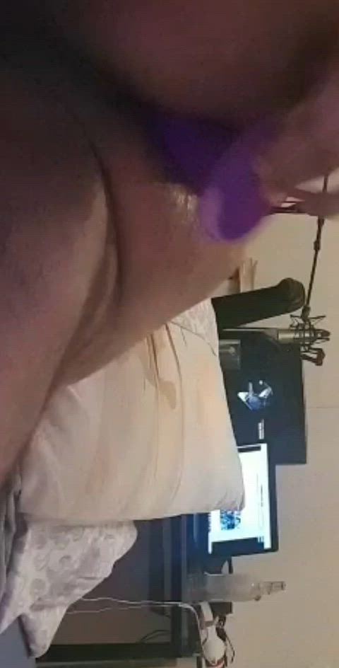 anal play bbc bottom cuckold dildo sissy slut clip