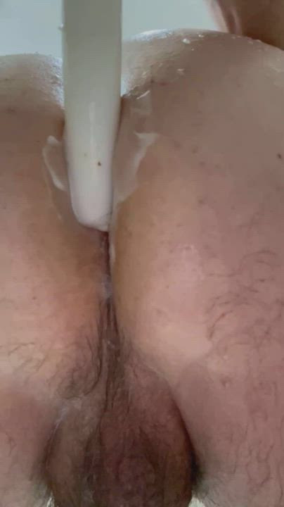 anal play dildo gay grandpa male masturbation sissy trainer clip