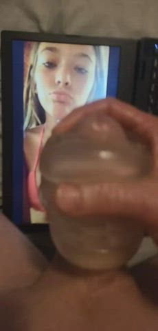18 years old cumshot tribute clip