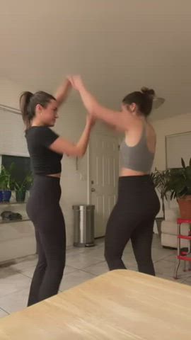 Ass Leggings Shaking clip