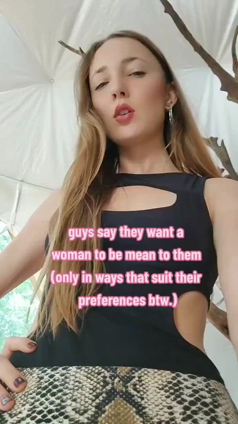 amateur american chastity domme femdom goddess onlyfans tease tiktok white girl clip