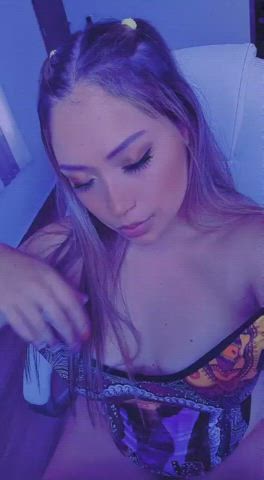 Blonde CamSoda Cute Kiss Lipstick Sensual Sex Stripchat Webcam clip