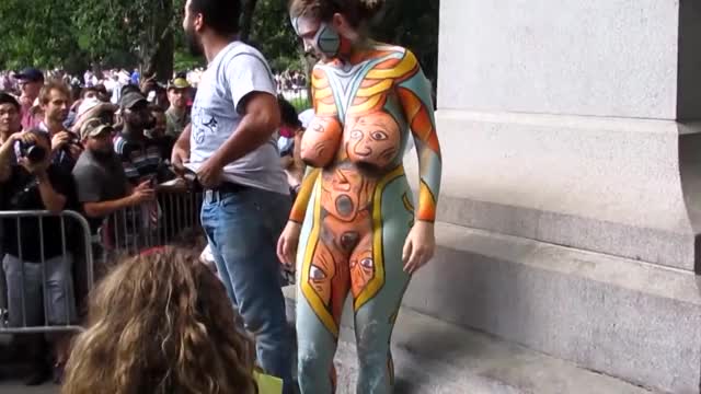 Oasis (BODY PAINTING DAY) Artists at Play (NYC) JULY 14, 2018