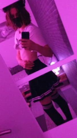 Wanna see whats under the skirt? :p