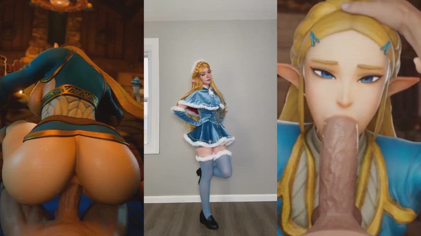 animation bwc babecock cosplay hentai split screen porn tiktok clip