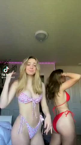 babe boobs girls homemade pretty starlet teasing teen tiktok tits clip