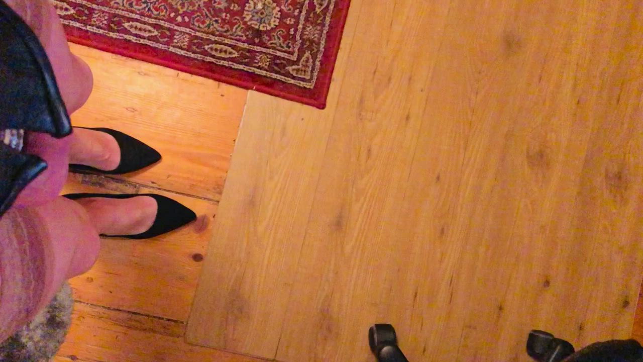 Chastity Heels Sissy clip