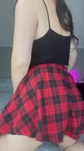 Do you like my ass in my skirt