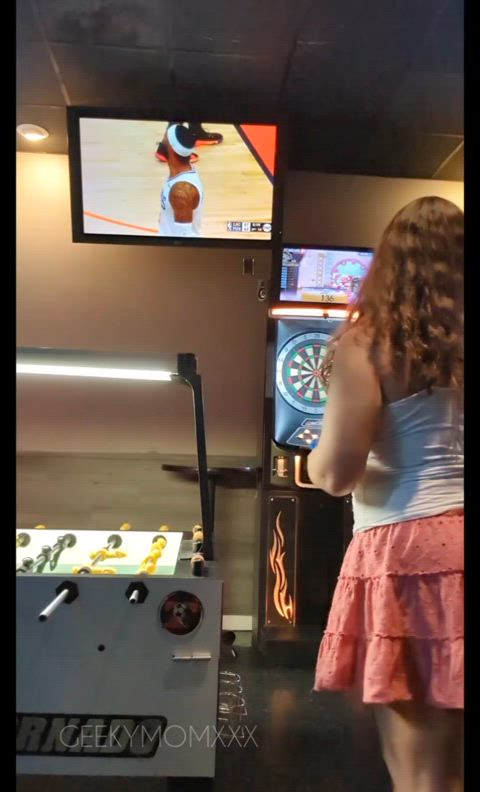 I suck at darts but the bar guys didn't seem to mind
