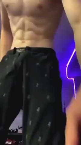 abs big dick tease twink clip