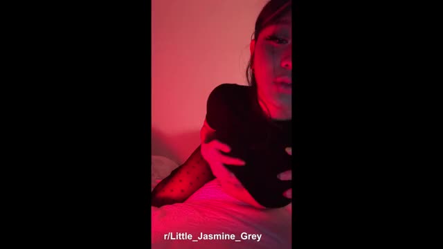 Jasmine Grey Horny Pillow Humping
