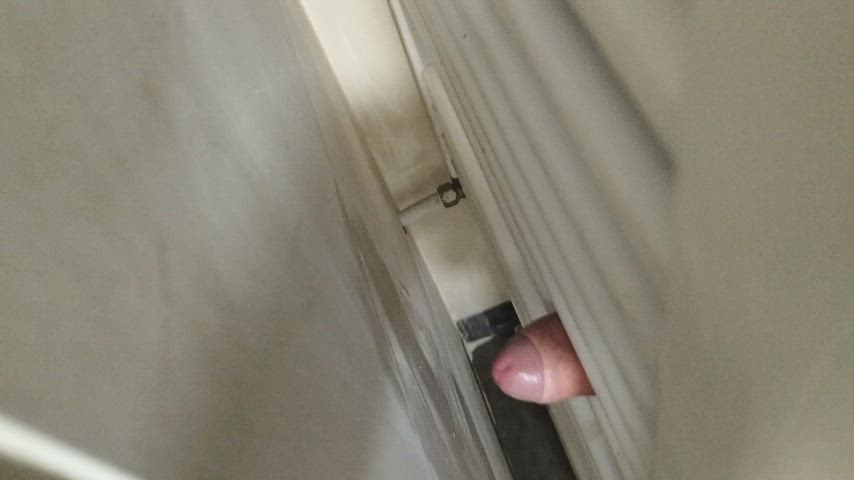 I've fucked a radiator with my uncut cock (cumshot)