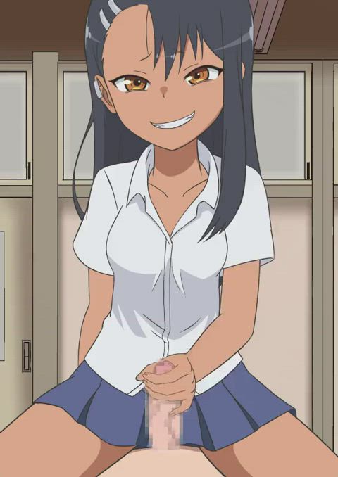 Hayase Nagatoro makes a multiple cumload