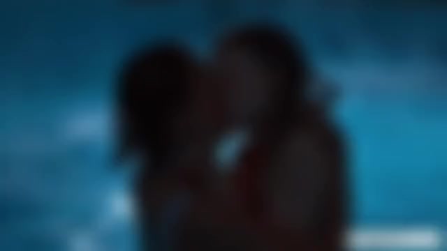 lesbian kissing at the pool sex licking fingering