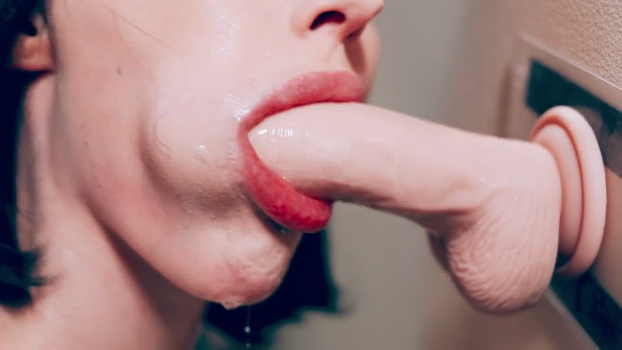BDSM Deepthroat Gagging Petite Rough Solo Submissive clip