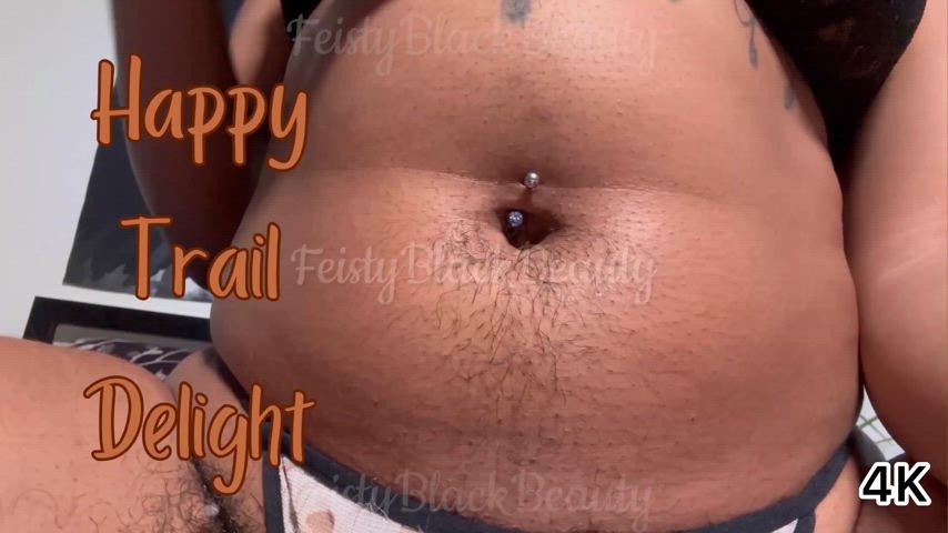 New Clip: Happy Trail Delight - Hairy Happy Trail Tease 4K