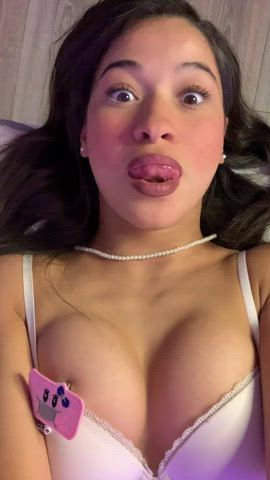 arab big tits boobs erotic onlyfans tease teasing tits tongue fetish clip