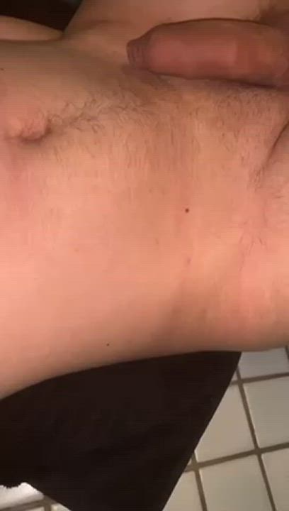 Amateur Anal Belly bulge