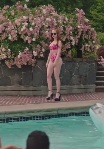 Big Ass Big Tits Bikini Celebrity Legs Madelaine Petsch Pale Redhead clip