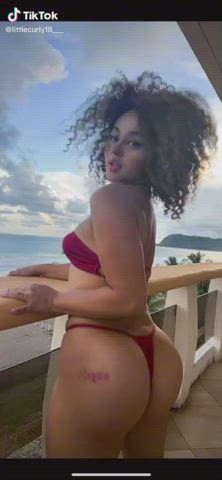 Ass Ass Clapping Cute Thong TikTok clip