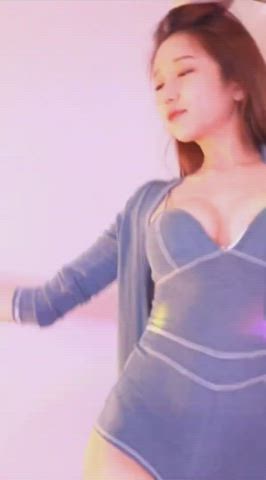 dancing korean striptease clip