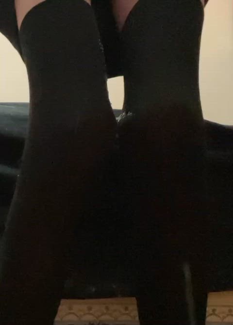 canadian cum thigh highs thighs trans trans woman transgender clip