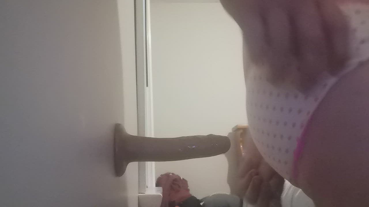 Anal Play Dildo Panties clip